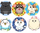 ゆるふわ癒されるイラスト描きます ゆるふわ可愛いアイコン動物イラスト イメージ8