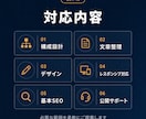 集客まで考えたホームページをまるっと制作します デザイン丸投げOK・英語対応も可能です イメージ6