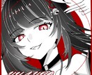 アバター*2ます カラフルな目だけのマンガ風アバター2枚入 イメージ4