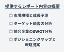 スタートアップ向け！市場分析/競合分析します 経営のプロが、市場を制し、競合を超えるデータ戦略を提供！ イメージ2