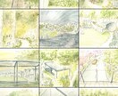 初回限定価格　建築、街、自然のイラスト描きます あなたの想い描く建物、街、自然をイラストで表現します。 イメージ2