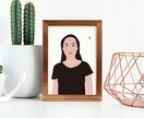 シンプルなおしゃれ似顔絵描きますます アイコン・ウェディング・記念のプレゼントにも イメージ8
