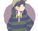 胸上のイラストを描きます 寄り添いながらイラストを制作します！プレゼントにも最適！ イメージ3