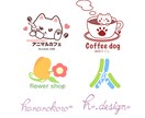 商用利用可！動物などかわいいロゴを作ります 動物キャラなどかわいいロゴはいかがですか？AIデータ込み♪ イメージ2