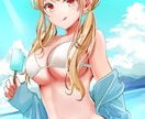 可愛くて、キラキラした女の子描きます 一枚絵、立ち絵が欲しい貴方に！ イメージ5