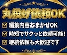 YouTube動画の編集を丸投げでお受けいたします 【丸投げ依頼OK】YouTube動画編集×サムネ無料制作!! イメージ2