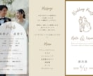 結婚式の席次表作成します 格安！結婚式の席次表作成します！データでのお渡し！ イメージ1