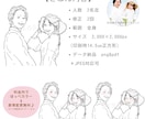 結婚式に◎おしゃれな線画で似顔絵イラスト描きます ◾️ペーパーアイテムにおすすめ◾️似てるウェディングイラスト イメージ4