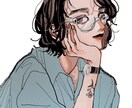 オシャレで個性的なアイコンイラストを制作します あなたの個性を最大限に活かした一枚を イメージ3