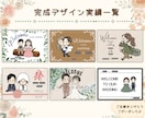 絵本みたいな可愛いウェルカムボードをお作りします そのまま印刷して使用できる完成データを納品します♪ イメージ4
