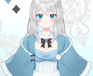 20%割引！マイクで動く2Dモデルを安価で描きます PNGtuber対応！導入サポート込・男女年齢問わず描きます イメージ3