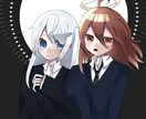 アイコン・夢絵などご要望のイラストを作成致します ‪夢絵￤コテ同￤アイコン￤創作キャラのイラストを作成致します イメージ2