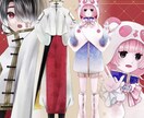 キービジュアル等に使える立ち絵イラストを制作します 大切なキャラクターの個性を引き出し命を吹き込みます！ イメージ1
