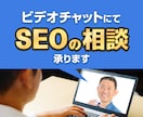 ビデオチャットにてSEOの相談を承ります 30分3,000円にてSEOに関しての相談全般 イメージ1