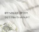 部下指導に悩む方の人材育成相談をします これで合ってる？を一緒に整理します イメージ1