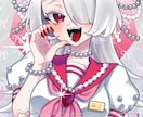 ちょっとクセのある可愛い女の子の立ち絵制作します たくさんの擦り合わせでご納得のいくキャラデザに！ イメージ3