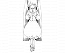 アンティークかわいい繊細なイラスト描きます アンティークで繊細な線画イラストを作成いたします。 イメージ1
