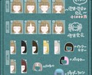 ドール風アイコンイラスト制作いたします 大人かわいいドール風アイコン◆理想の子をお届けします イメージ2