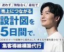 売上につながる設計図を5日間で提供します 考える作業を最小化する集客導線構築代行 イメージ1