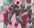 ポップでかわいいイラストをお届けします オリジナルキャラクターやVTuberのイラストが欲しい方に！ イメージ9