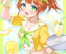 一枚絵、動画用イラスト等お描きします カラフルで明るいイラストが好きな方へ！ イメージ6