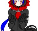 思念体などのイラスト承ります タルパなど思念体のアニメ塗りイラスト イメージ7