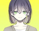 正面限定◇修正無制限！SNS用アイコン描きます お求めやすい価格で確かな品質！背景も自由に追加できます◇ イメージ7
