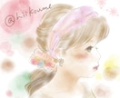 水彩風♡SNSアイコン描きます オシャレで可愛いイラストが好きな方へ。 イメージ2