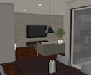 住宅3Dパースの内観カットをお送りします ∼ウォークイン内観パースでイメージを確実にしたい方へ∼ イメージ2