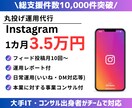 丸投げOK！Instagram運用代行します 実績あるチームで対応！本業もご支援します（法人・個人向） イメージ1