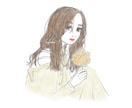 目を惹く！おしゃれで優しい似顔絵を制作します 大人かわいいイラストであなたの魅力を引き出します イメージ3
