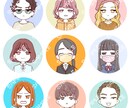 シンプルで可愛いアイコンお描きします 商用利用OK！ブログやSNSのアイコンに☺︎ イメージ3