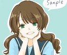 バストアップイラスト描きます 納得いくまで修正可。あなたのイラスト描かせてください！ イメージ1
