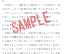 小説の感想を書きオプションで誤字脱字チェックします 同人誌や新人賞応募用小説の感想と誤字脱字チェック（校正）添削 イメージ2