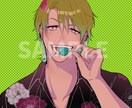 最短5日⭐︎ＳＮＳアイコンお描きします あざと可愛い女の子からカッコいい男性キャラまで幅広く描きます イメージ6