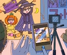 商用可！なごやか挿絵・イラスト（背景付き）描きます 個人・ビジネスなど様々な利用目的で製作可能です！ イメージ3