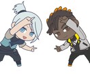 貴方だけのミニキャラ描きます オリジナルキャラクターを1から作成可能！ イメージ5