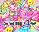 SNSでご利用いただけるアイコンを作成致します ポップで明るいイラストが得意です イメージ1