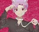 かわいいイラストお描きします アイコン 配信立ち絵 歌ってみた等のイラストお描きします イメージ2