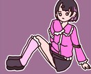 ゆるっとしたSNSアイコンや全身絵を描きます ほんわかやサブカル系が得意です！ イメージ2