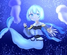 IRIAM対応　配信用の全身立ち絵制作します 女の子・男の子・何でもOK！IRIAM立ち絵を作ります。 イメージ6