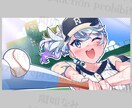 可愛い立ち絵、一枚絵描きます TRPGやVTuberさんのキービジュアル、季節のイラスト等 イメージ2