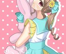 SNS用イラストを作成します アイコン、ヘッダー、グッズ用イラスト、プレゼント イメージ7