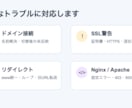 DNS・SSL・サーバー障害を調べて直します 切り分け結果と対応内容を分かりやすく報告 イメージ2