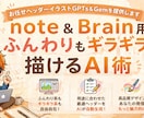 ヘッダーイラストお任せGPTs＆Gemを提供します note＆Brain用に！ふんわりギラギラ両方描けるAI術 イメージ8