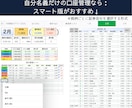 優待クロス管理シートで効率化／毎年繰り返し使えます 【Numbers対応】クロス取引の利回り・貸株料等を自動計算 イメージ8