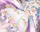 ヒロインのような可愛い女の子描きます 惹きつける表情の女の子描きます イメージ2