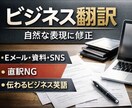 英語⇄日本語 ビジネス翻訳します 直訳NG|外国人に“伝わる・信頼される”ビジネス英語に仕上げ イメージ1