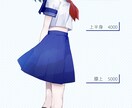 透明感のあるイラストを制作します SNS、動画内利用など様々なご要望にお応えいたします！ イメージ3