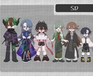 TRPG・ゲームの立ち絵作成します シンプルでかわいい子を描きます イメージ2